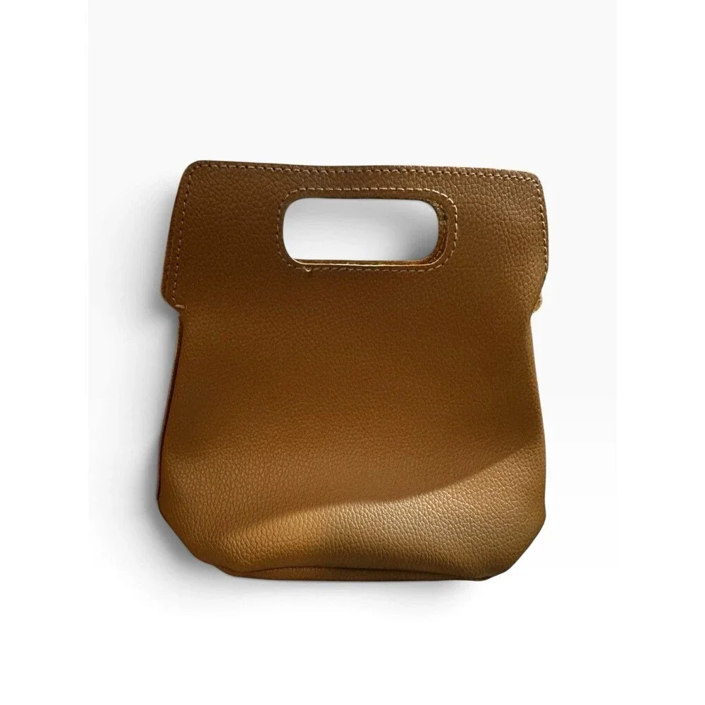 Bath and Body Works Gingerbread House Pouch, Gift Bag Brown Holidays